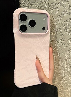 缎面纹理丝绒适用oppoa6gt手机壳a6plus中国风a5pro简约a3x纯色a2m樱花粉a1i仿皮a58x皮纹a93s新款a98a97防摔