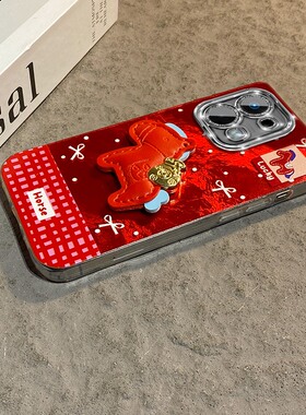2026马上有钱适用oppoa6max手机壳a6gt卡通a6i皮质a5pro小马a3x新年a2m红色a53s马年a32a72立体a97a58a16硅胶