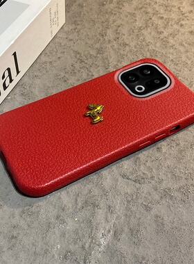 2026金色小马适用oppofindx9pro手机壳findx8s+新年x8ultra红色k12plus本命年k10x卡通r17立体realmex2十oppo