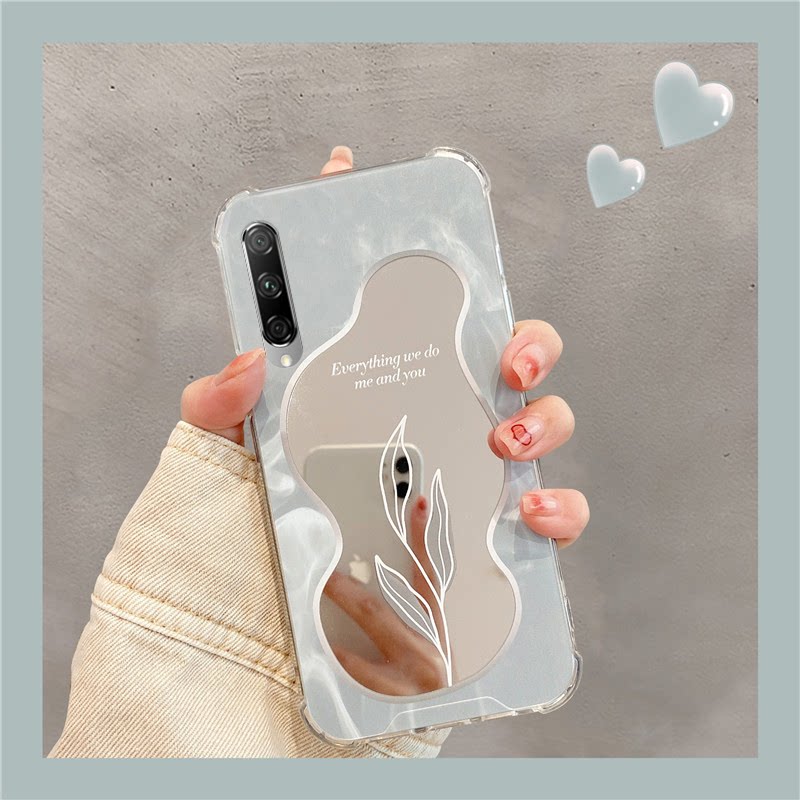 7x简约8x小清新9xpro花花play4t镜面play4tpro补妆镜play3亚克力honor