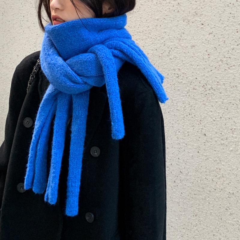 刺毛叔叔冬季女围巾亲肤保暖