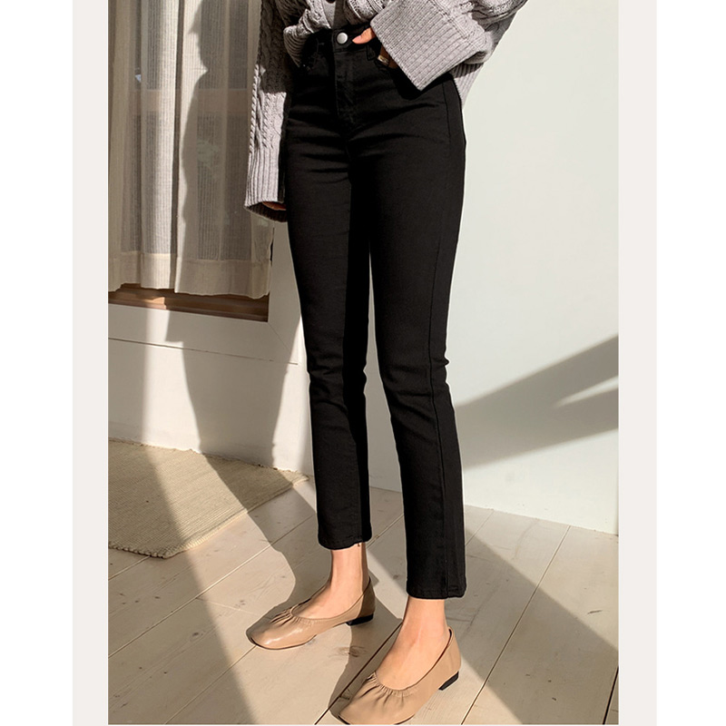 手感细腻柔软舒适不掉色直筒裤