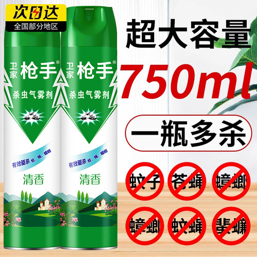 杀虫剂气雾剂家用室内灭蚊子
