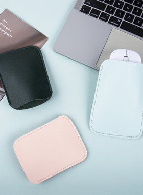 鼠标包适用苹果MagicMouse鼠标收纳包皮质便捷简约时尚保护套耐刮