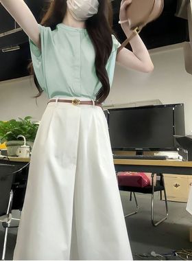 2025夏季爆款两件套夏装搭配一整套装2025大方得体穿搭连衣裙子女