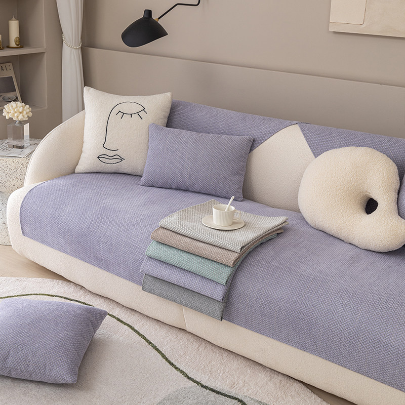 雪尼尔沙发垫四季通用防滑盖布皮沙发套罩2025新款定制坐垫靠背巾,居家布艺,沙发垫,淘宝优惠券,粉丝福利购,淘宝优惠卷