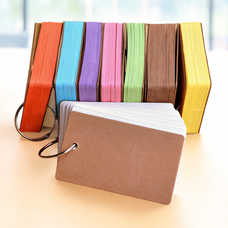 留言卡片空白口算加厚便携卡