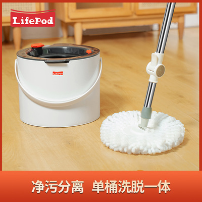 新款免手洗懒人甩干家用地拖