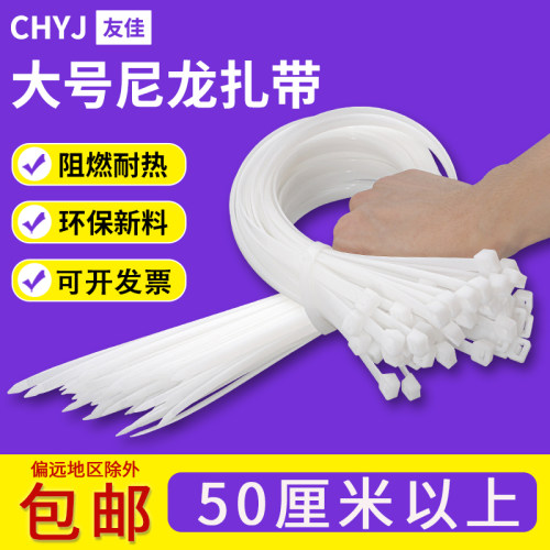 10系列加宽加厚尼龙扎带