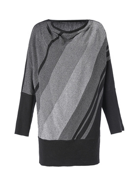 靓诺连袖银葱毛衫LW15482A