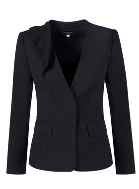 LN系列高端女士轻奢夏季黑色气质西服西装高贵上档次西装NS18354A