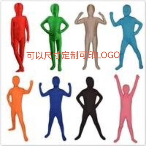 全包儿童紧身衣cosplay万圣节