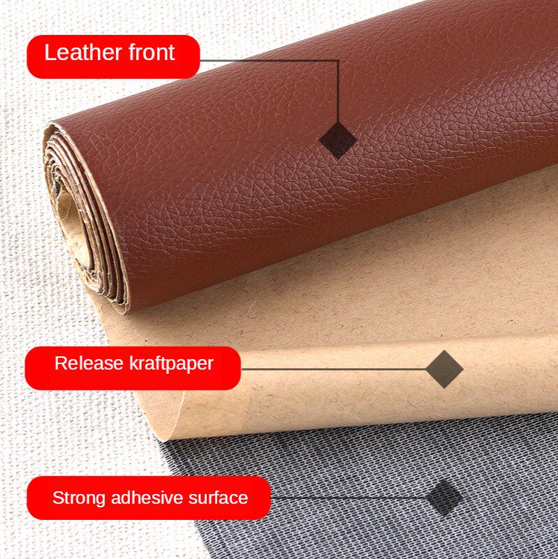 Sofa Repair Leather Patch 60x25cm Self-Adhesive Tape - Taobao product photo 4