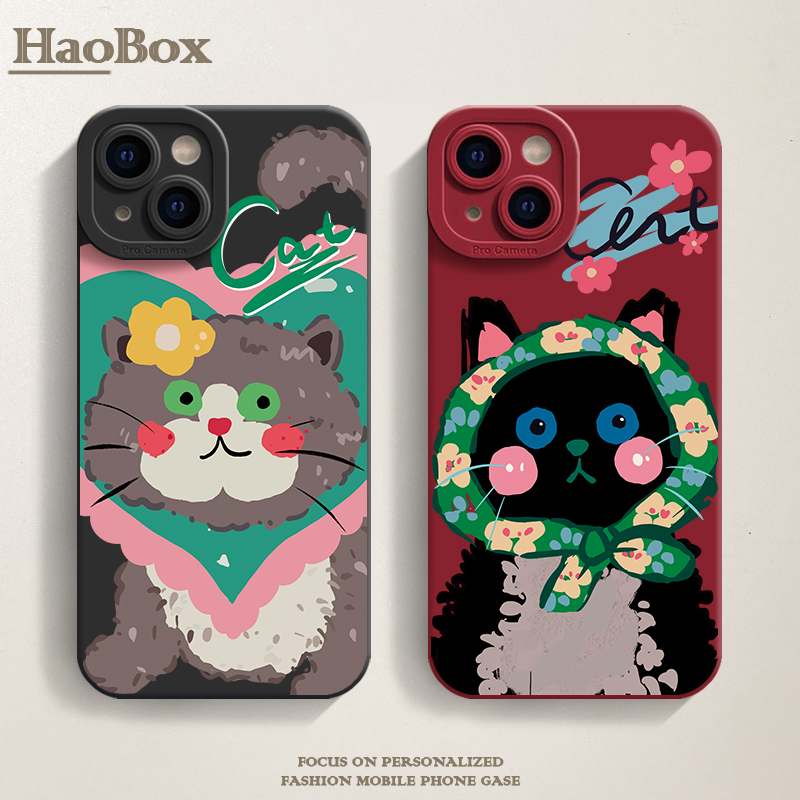 适用mate60pro手机壳苹果14promax小米14新款iqoo12华为p60荣耀90女vivo硅胶k60/k70个性note12软reno11套14