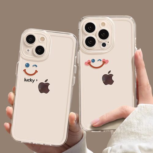 笑脸适用iphone16Promax手机壳14Pro新款2024女款13夏日12可爱plus简约x高级max软壳pro硅胶苹果15保护套16