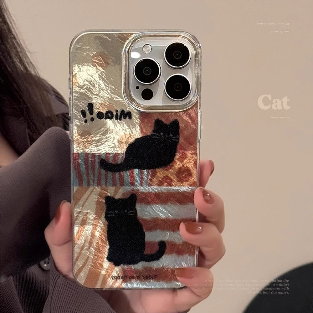 豹纹猫咪适用苹果16promax手机壳iphone13141211红米k70小米15荣耀2008090P50保护套华为pura70mate604030s女