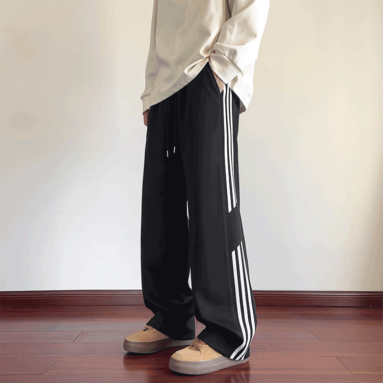 加绒休闲裤子男冬季外穿2026新款宽松百搭情侣保暖长裤阔腿直筒裤,男装,休闲裤,淘宝优惠券,粉丝福利购,淘宝优惠卷