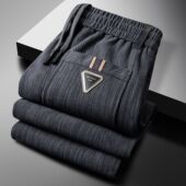 裤 子秋冬款 宽松潮流条绒休闲运动裤 清仓捡漏商场专柜撤回男士 大码