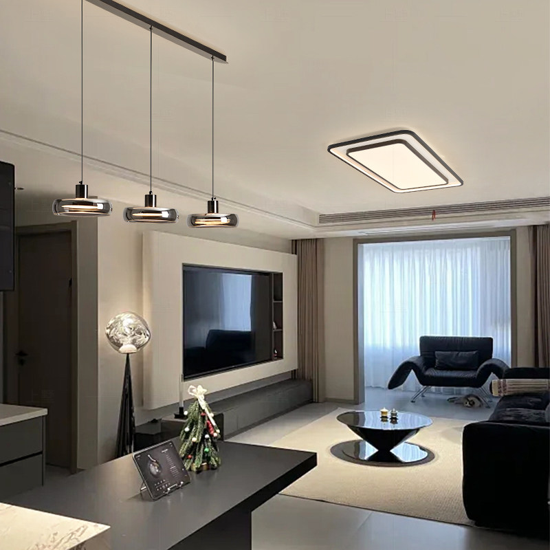 上墅设计师意式轻奢客厅主灯现代简约吸顶灯2025新款中山灯具全屋