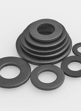 8级黑色平垫片发黑加大垫圈 M2M3M4M6M8M12M14M16M18M20M24M27M30