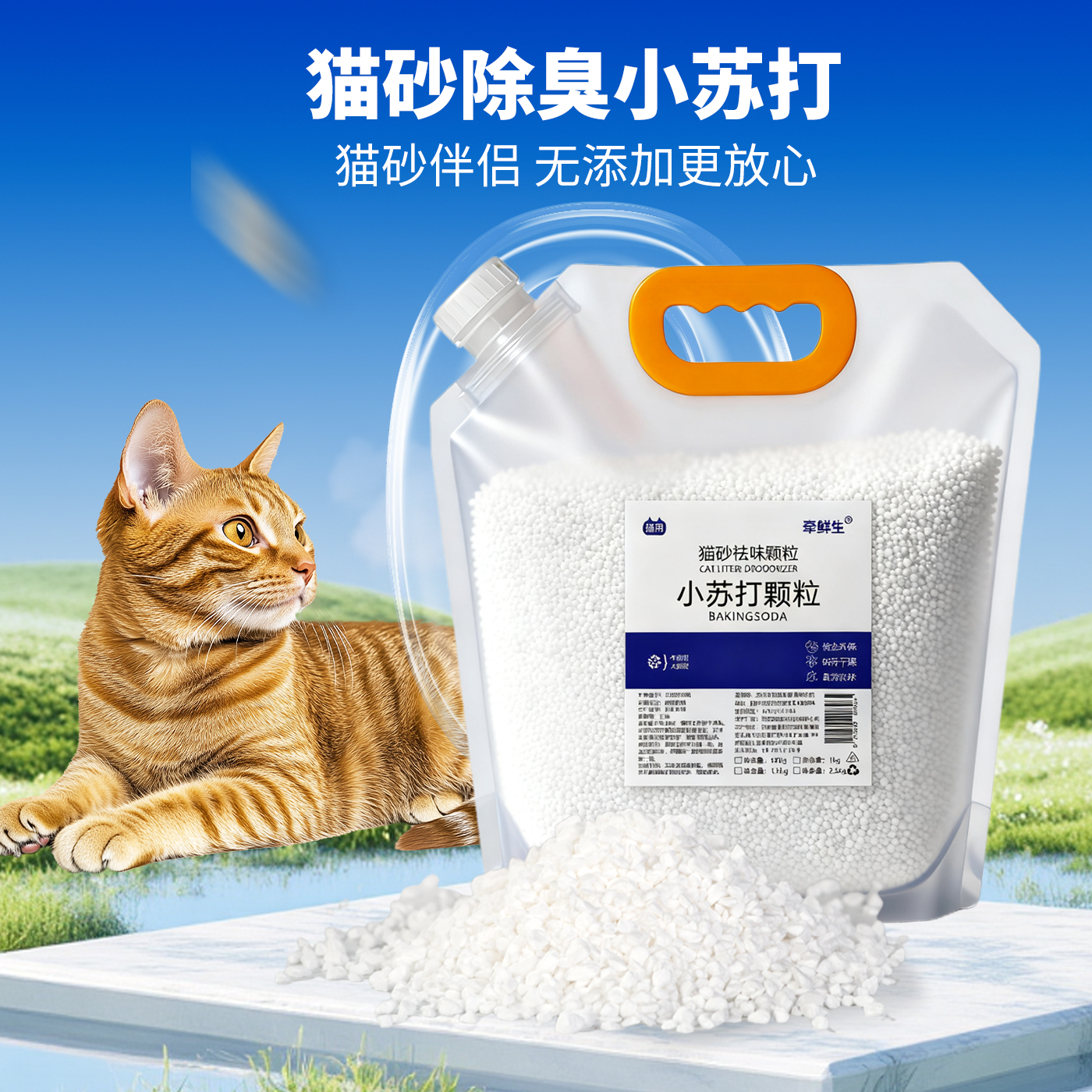 除臭小苏打猫砂伴侣200克活动中