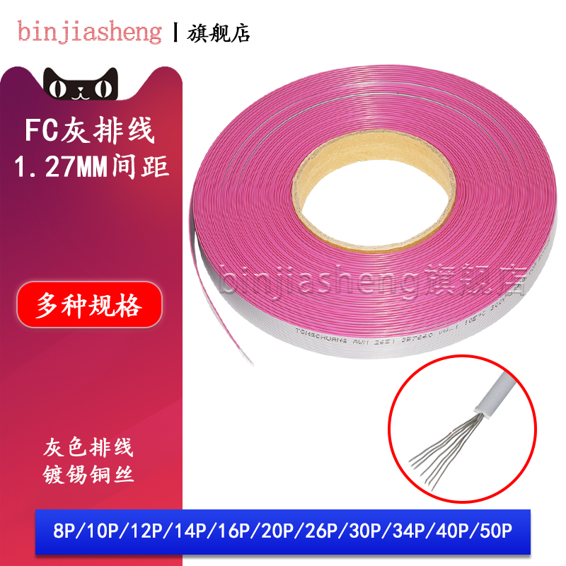 一整圈数量：76.5米 间距 1.27mm