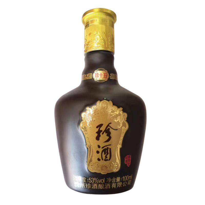 珍酒100ml小酒53珍十五收藏