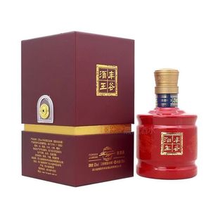 红丰谷酒王红紫装48度100mL小酒版收藏品鉴小瓶装浓香型白酒