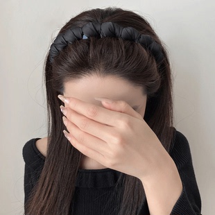 法国lastkiss 高颅顶带齿发箍女2026新款防滑头箍高级感轻奢发饰