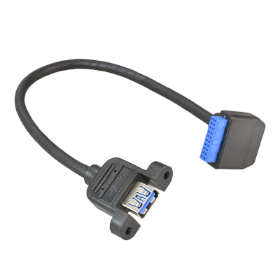 多媚主板内置USB3.0转接线带螺丝