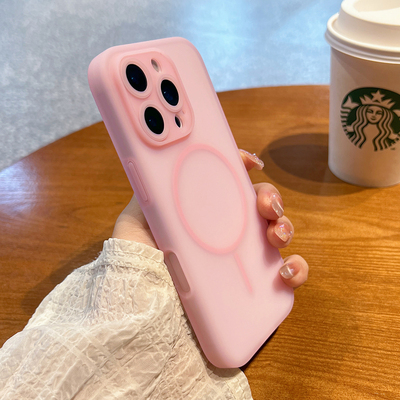 适用苹果16promax手机壳超薄液态