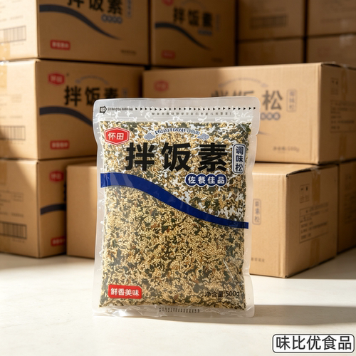 日本寿司料理怀田香松 日式拌饭素海苔拌饭料饭团500g