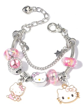 Kitty猫手链金属首饰女