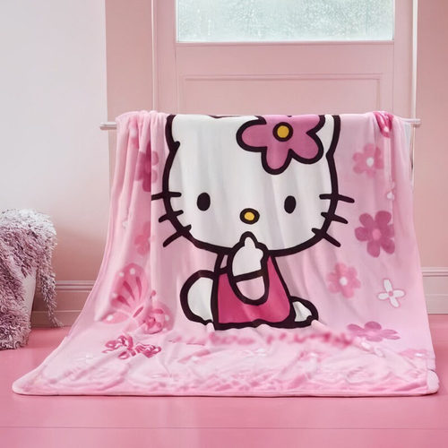 卡通毛毯哈喽Kitty猫毯子