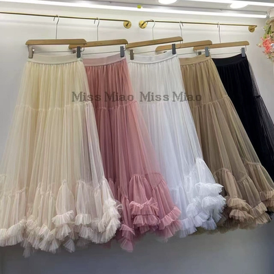 时尚超大摆设计感半身裙