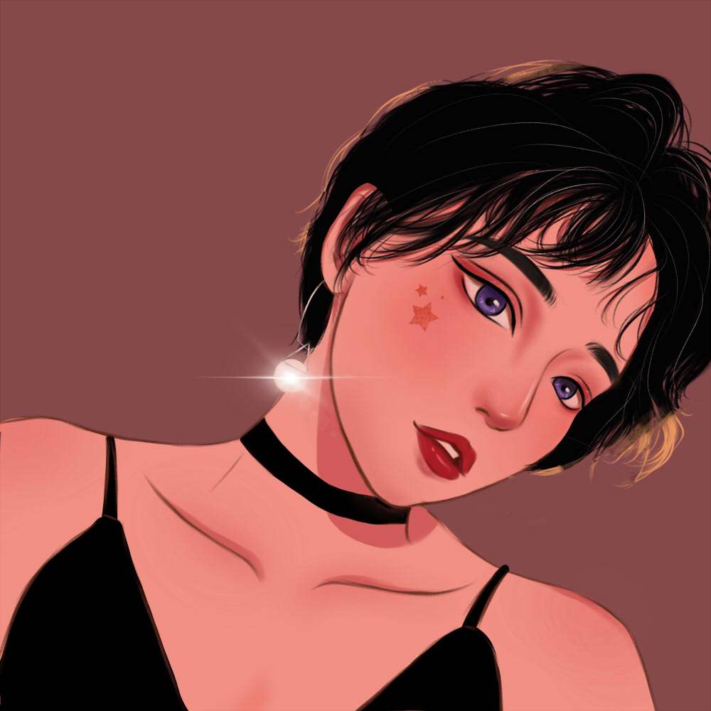 手绘真人漫画照片转手绘头像定制卡通头像复古头像插画定制