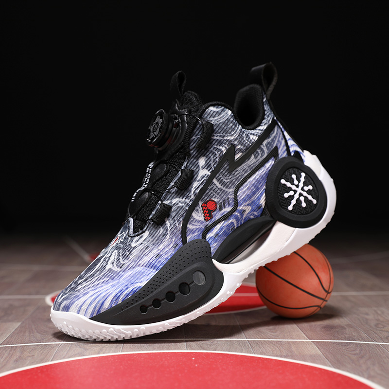 儿童篮球鞋实战摩擦会响男运动鞋