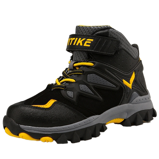 儿童大棉鞋2025冬季新款男童皮毛一体加绒加厚防滑运动鞋女童冬鞋