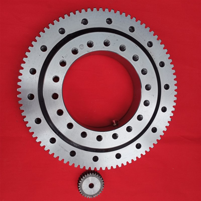 回转支承现货机械臂外齿回转QW轴承转盘支撑国标齿轮轴承厂家