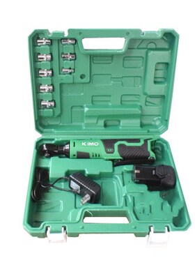 奇磨直角电动棘轮扳手电式90度锂电池角向电动扳手桁架电扳 KM330