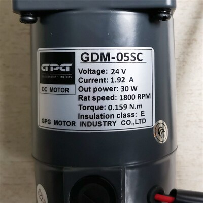 台邦12V/24V/30W/直流电机/减速马达/可调/有刷GPG-05SC/2GN-30k