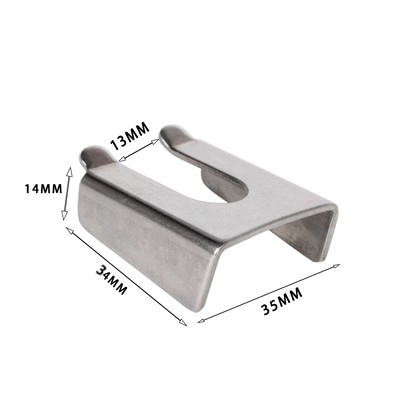 304不锈钢人孔压紧螺丝u型卡扣支架冲压耳朵压片螺栓锁紧配件m12