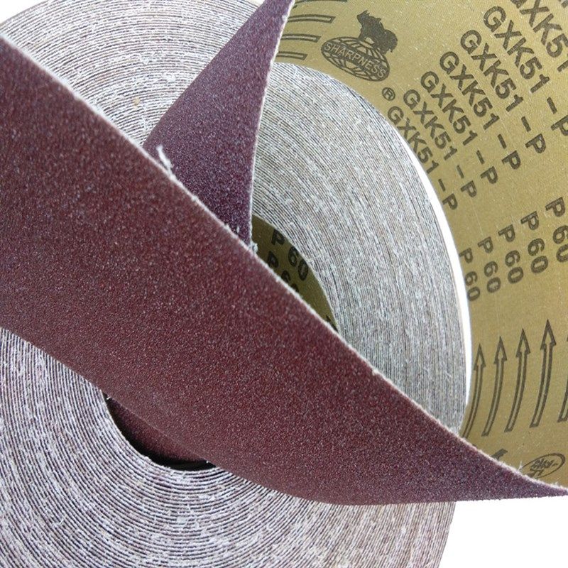 犀利牌砂布卷GXK51-P硬布卷手撕卷根雕木雕砂带打磨抛光36目-600