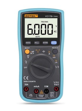 4位半19999字ZT219ZT15B17B自动量程数显万用高精度电表