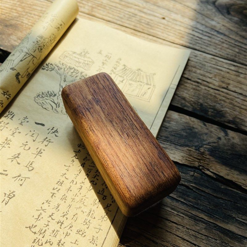 文玩刷万毛刷软毛花梨木纳米刷蜜蜡绿松石玉石橄榄核专用