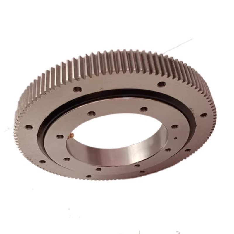 外齿国标回转支承旋转轴承转盘齿轮机械臂轴承小型吊车回转支撑
