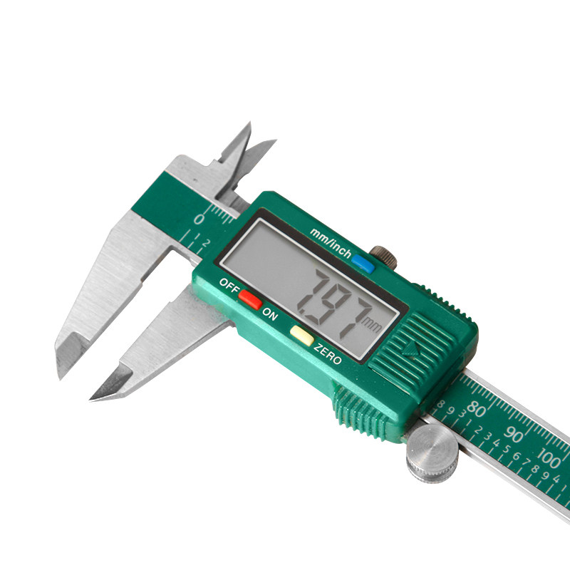 汉斯 电子数显游标卡尺工业级不锈钢游标卡尺0-150 200 300mm