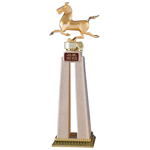 【产地直发】甘肃武威神驰天马白酒马踏飞燕酒礼盒装飞马踏燕摆件