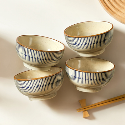 日式陶瓷米饭碗高颜值碗盘