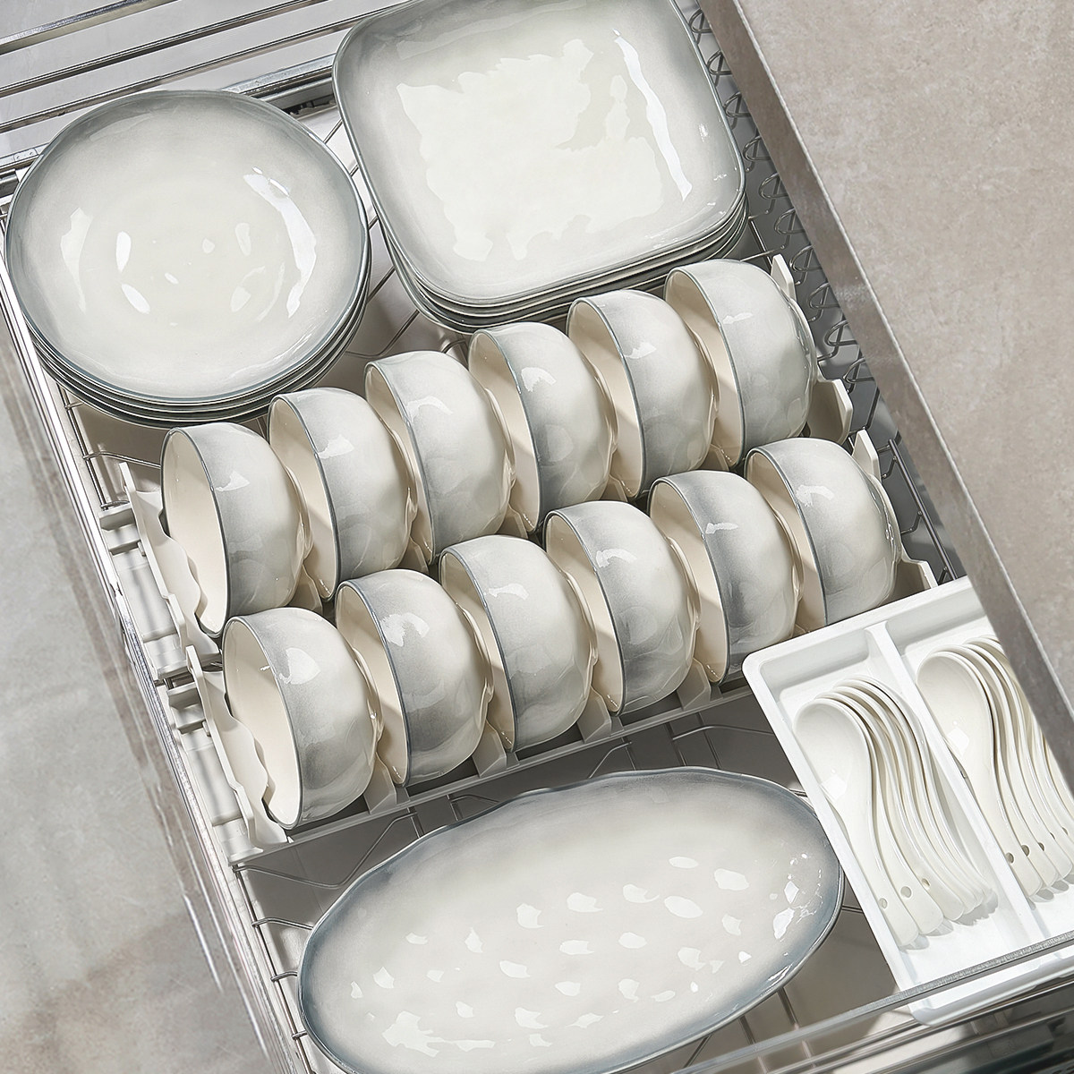 高级感陶瓷碗碟套装家用2025新款高颜值餐具乔迁碗盘子碗筷碗具,餐饮具,碗,淘宝优惠券,粉丝福利购,淘宝优惠卷